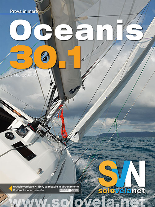 Oceanis 30.1,la prova in mare