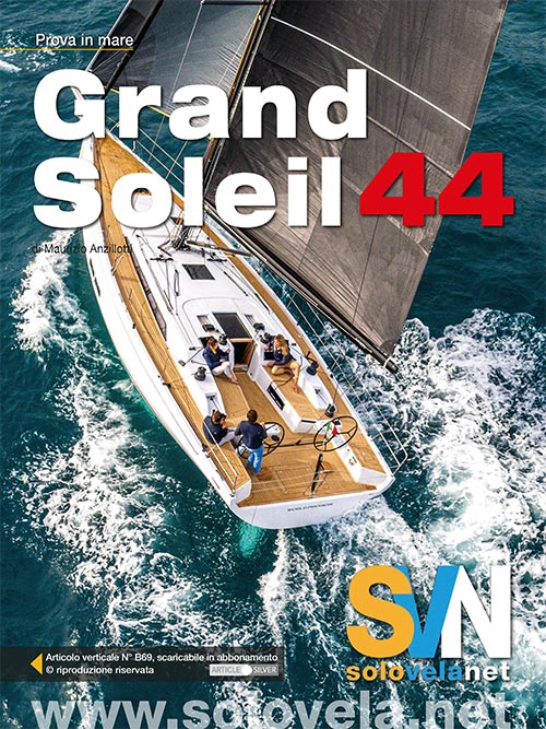 Grand Soleil 44 del Cantiere del Pardo, la prova in mare della barca