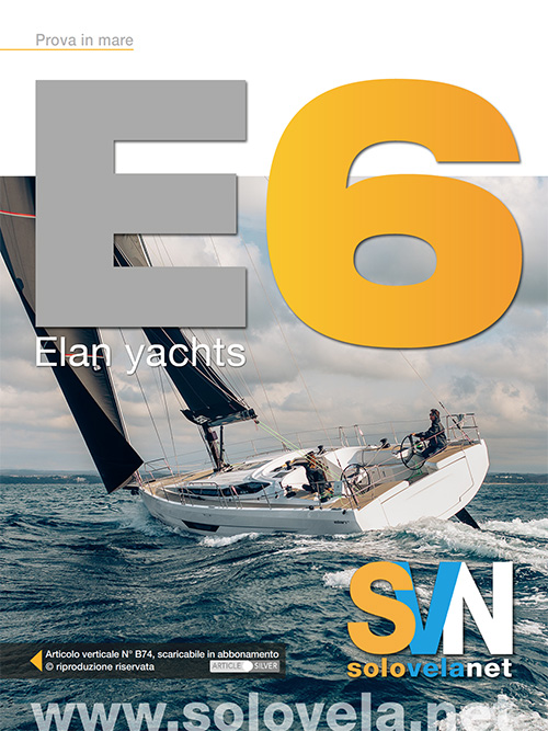 E6 del cantiere Elan Yachs, la prova in mare