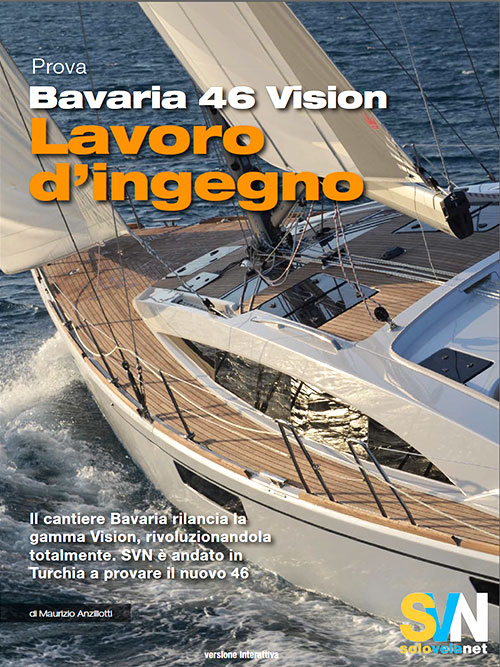 Bavaria 46 Vision, la prova in mare della barca