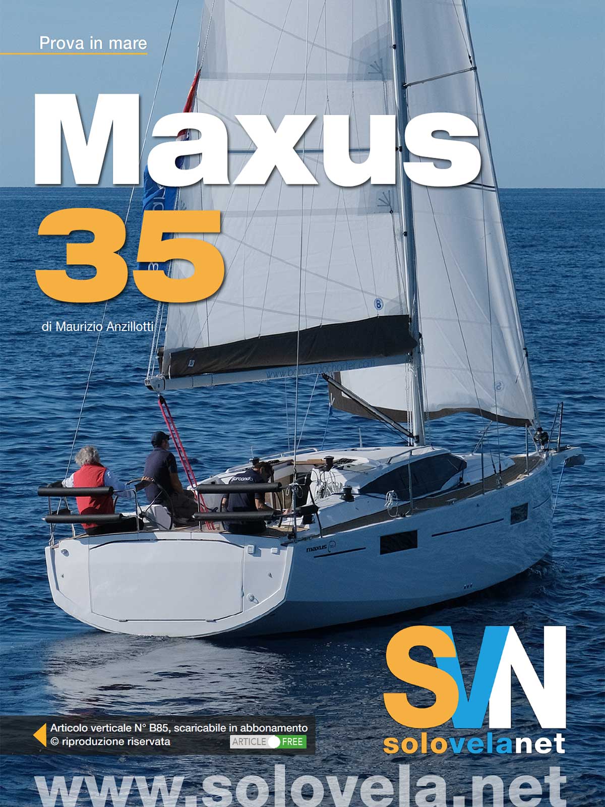 Maxus 35: prova in mare di una barca a vela con il giusto rapporto qualità prezzo