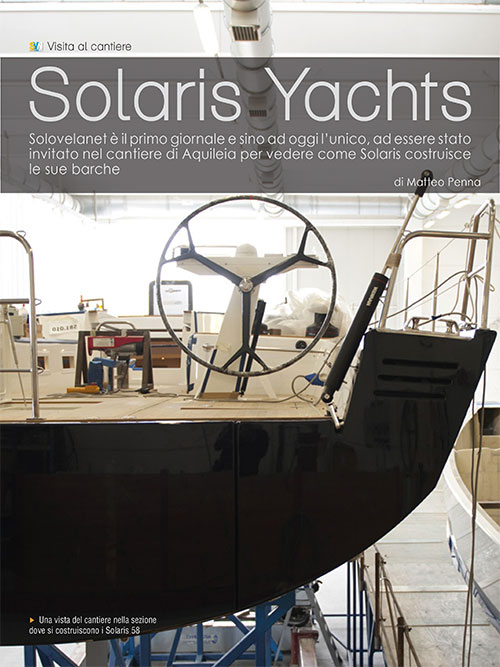 Solaris Yachts, visita al cantiere
