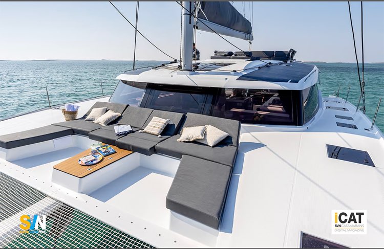 Fountaine Pajot - Aura 51, pozzetto di prua