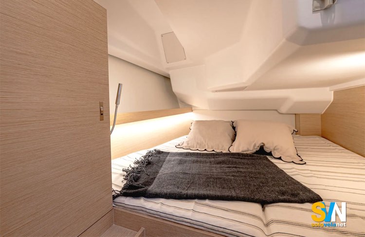 Hanse 360, una cabina di poppa