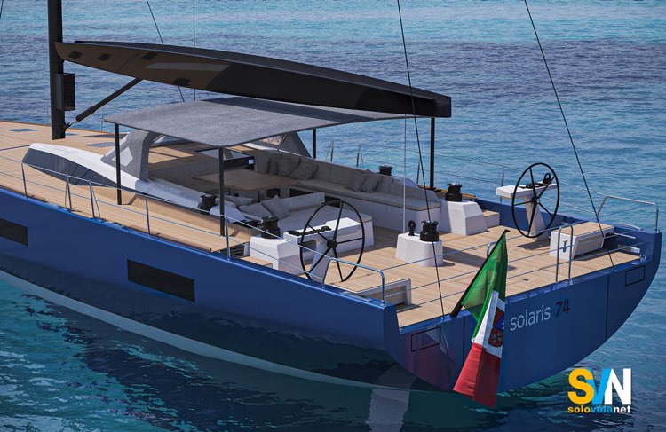 Solaris 74RS, rendering del pozzetto