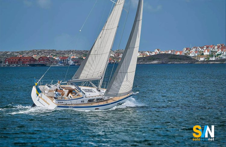 Hallberg Rassy 400, di bolina nel mare del nord