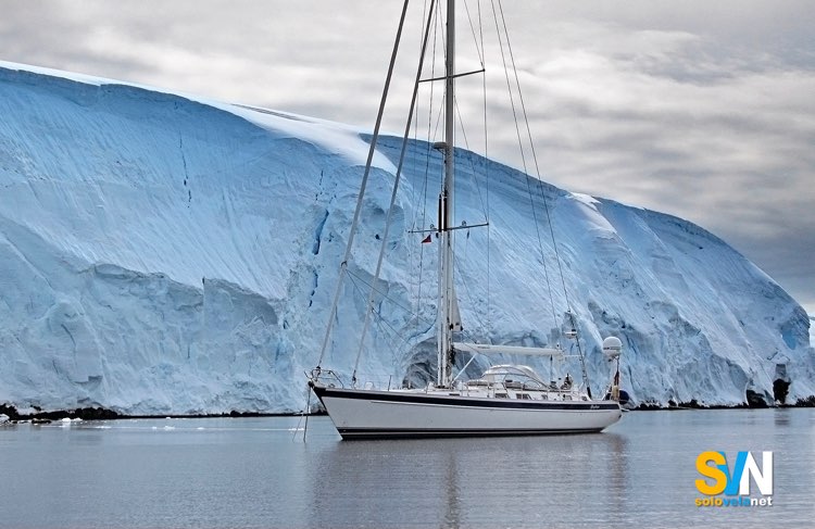 Hallberg Rassy 62, alla fonda tra i ghiacci