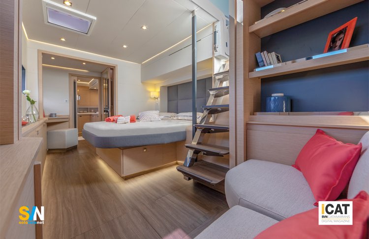 Fountaine Pajot - Alegria 67, la cabina armatoriale