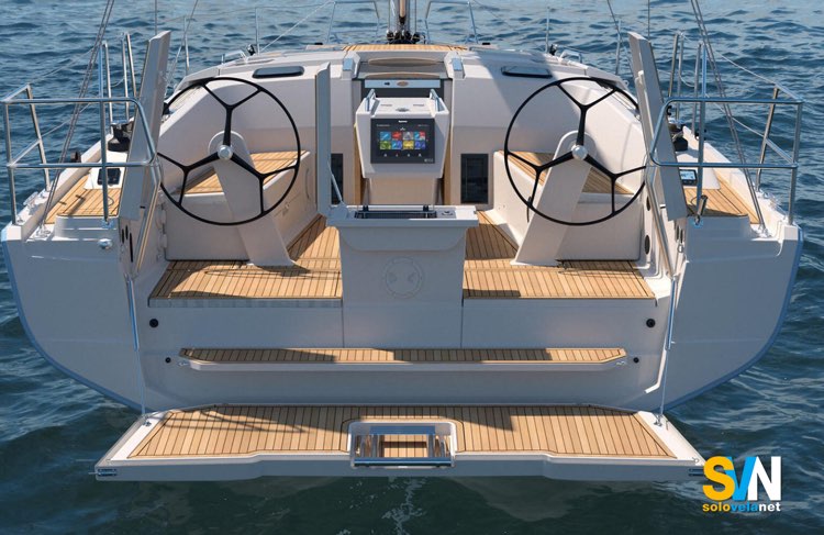 Hanse 360, la poppa