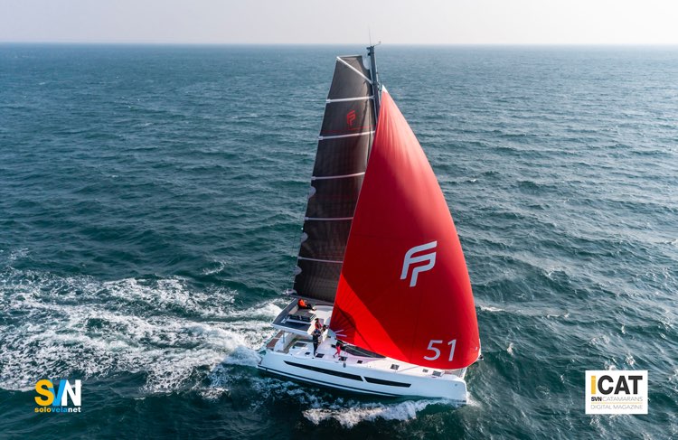 Fountaine Pajot - Aura 51, in navigazione