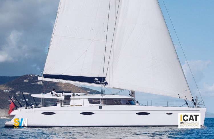 Fountaine Pajot - Galathea 65, di bolina