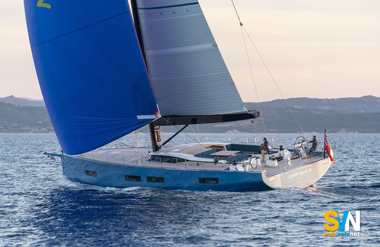 Solaris 74RS, naviga sotto gennaker