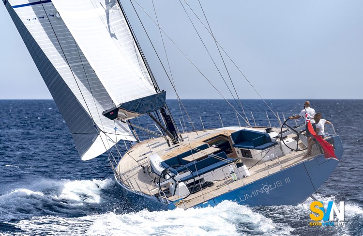Solaris 74RS, vista di poppa