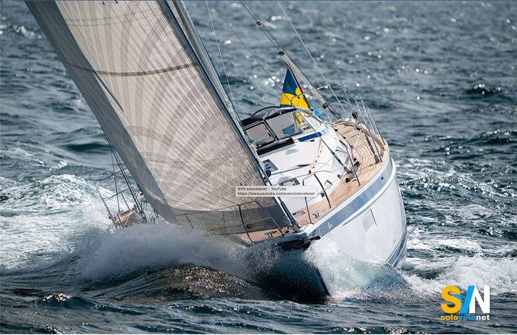 Hallberg Rassy 400, vista dui prua