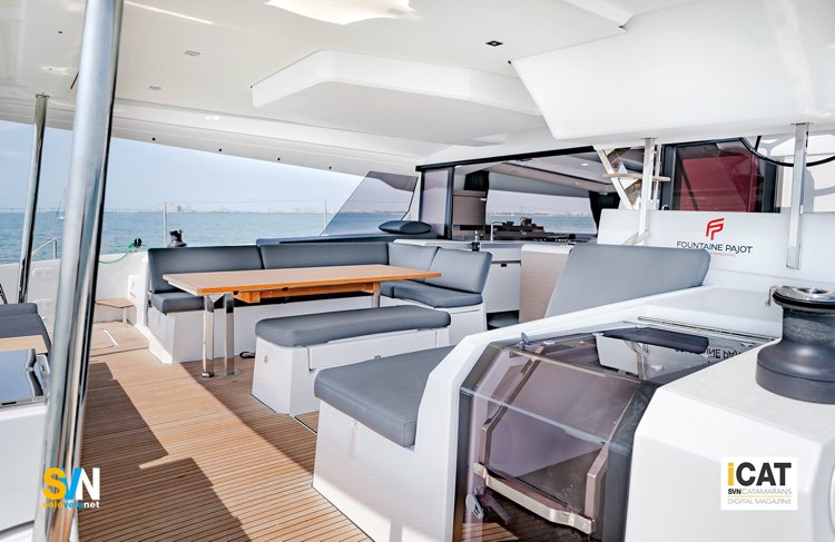 Fountaine Pajot - Aura 51, pozzetto di poppa
