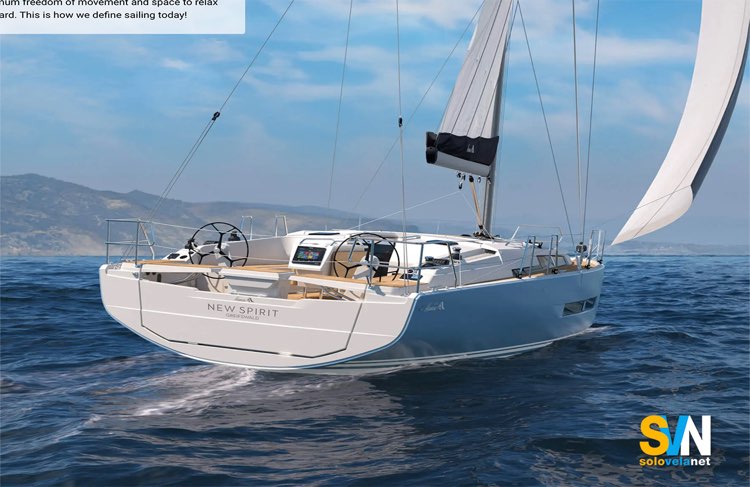 Hanse 360, sotto vela