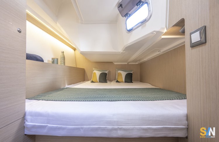 Cabina di poppa dell'Oceanis 37.1