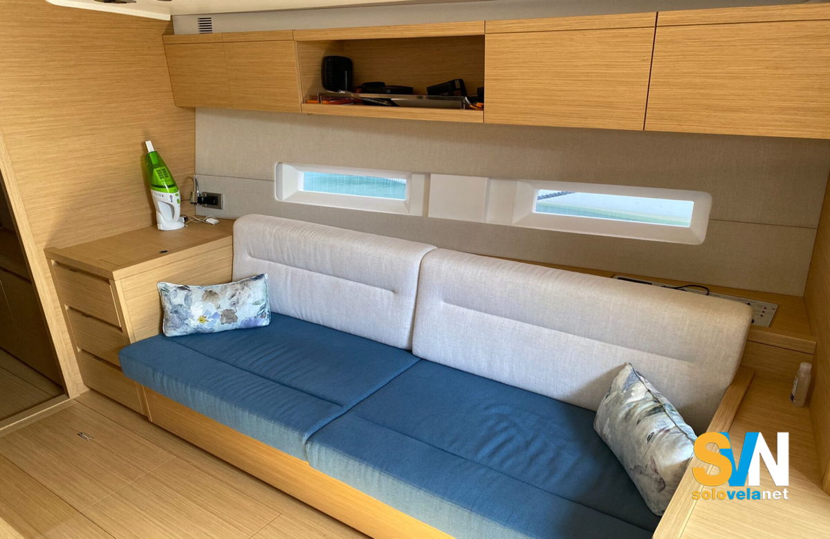 La dinette del Grand Soleil 48