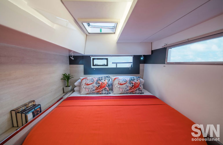 Leopard 40, una delle cabine ospiti