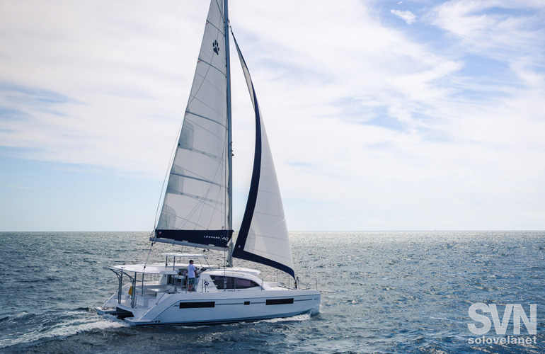 Leopard 40 in navigazione