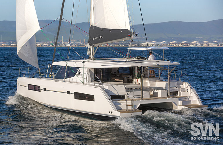 Leopard 45, la poppa