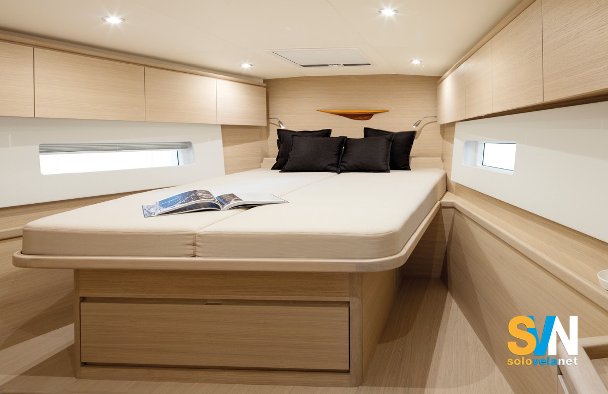 La cabina di prua del  Solaris 47