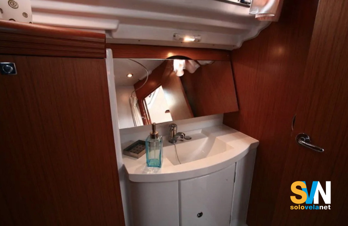 Il bagno del Sun Odyssey 39 DS