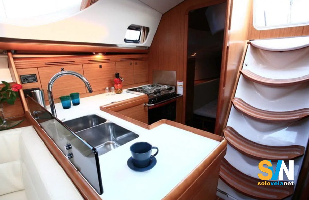 La cucina del Sun Odyssey 39 DS