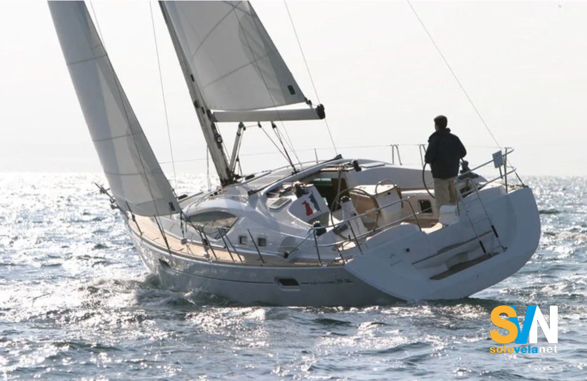 Il Sun Odyssey 39 DS in navigazione