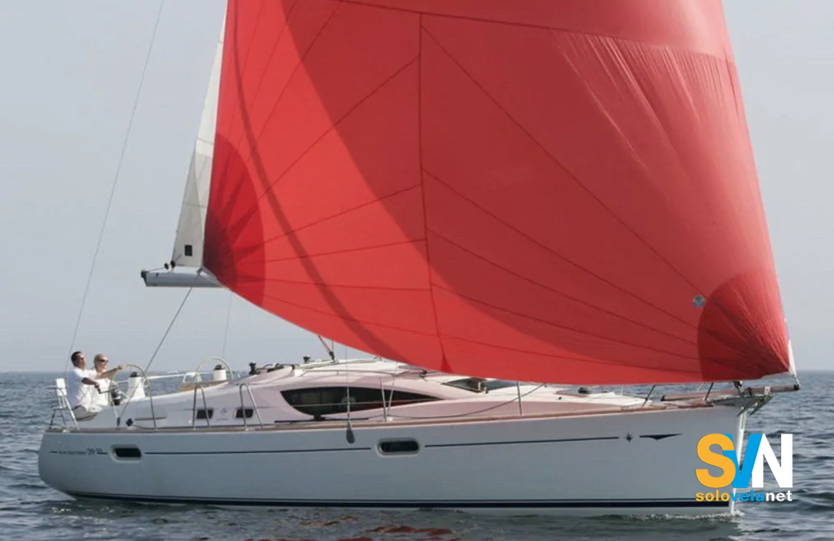 Il Sun Odyssey 39 DS in navigazione