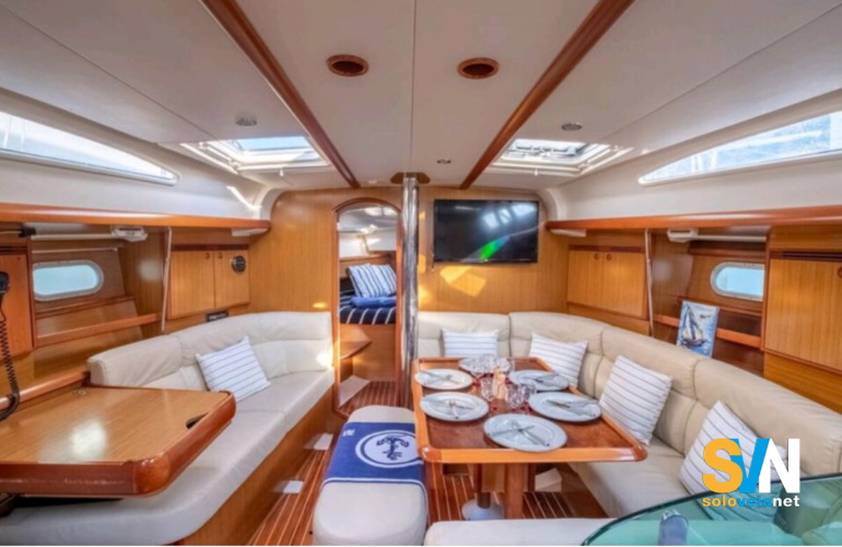 La dinette del Sun Odyssey 40.3 