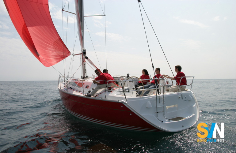 Il Sun Odyssey 40.3 in navigazione