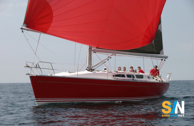 Il Sun Odyssey 40.3 in navigazione