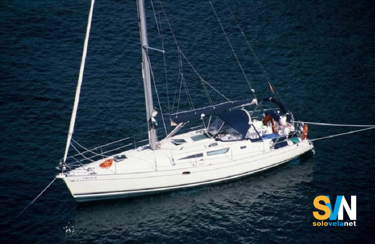 Il Sun Odyssey 40 all'ancora