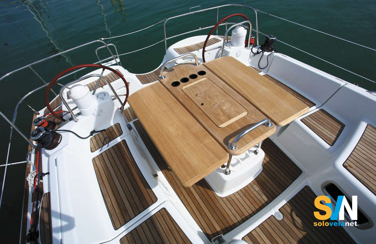 Il pozzetto del Sun Odyssey 42 DS 