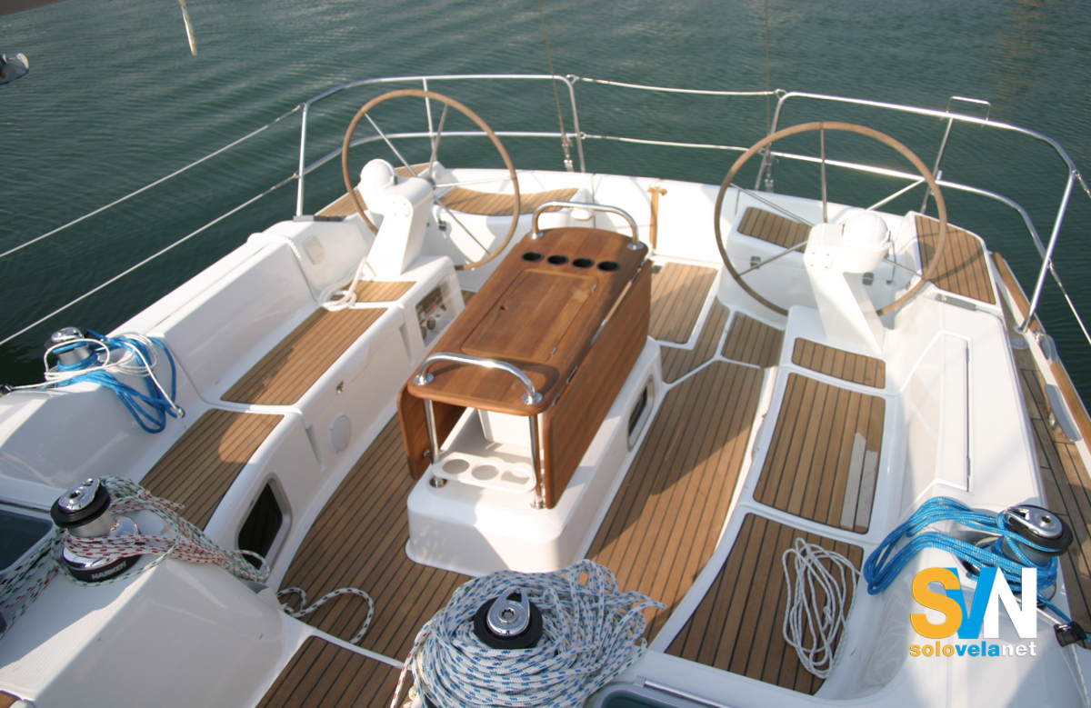 Il pozzetto del Sun Odyssey 45
