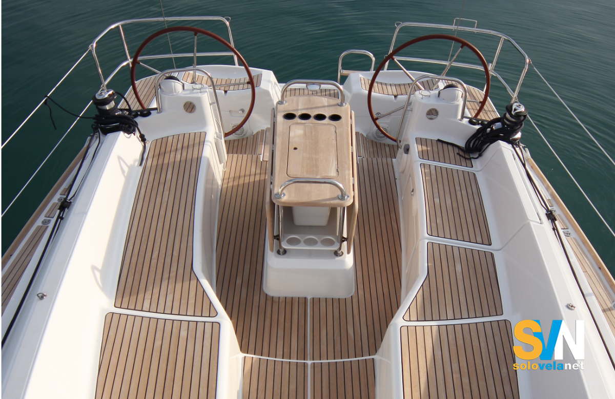 Il pozzetto del Sun Odyssey 45 DS