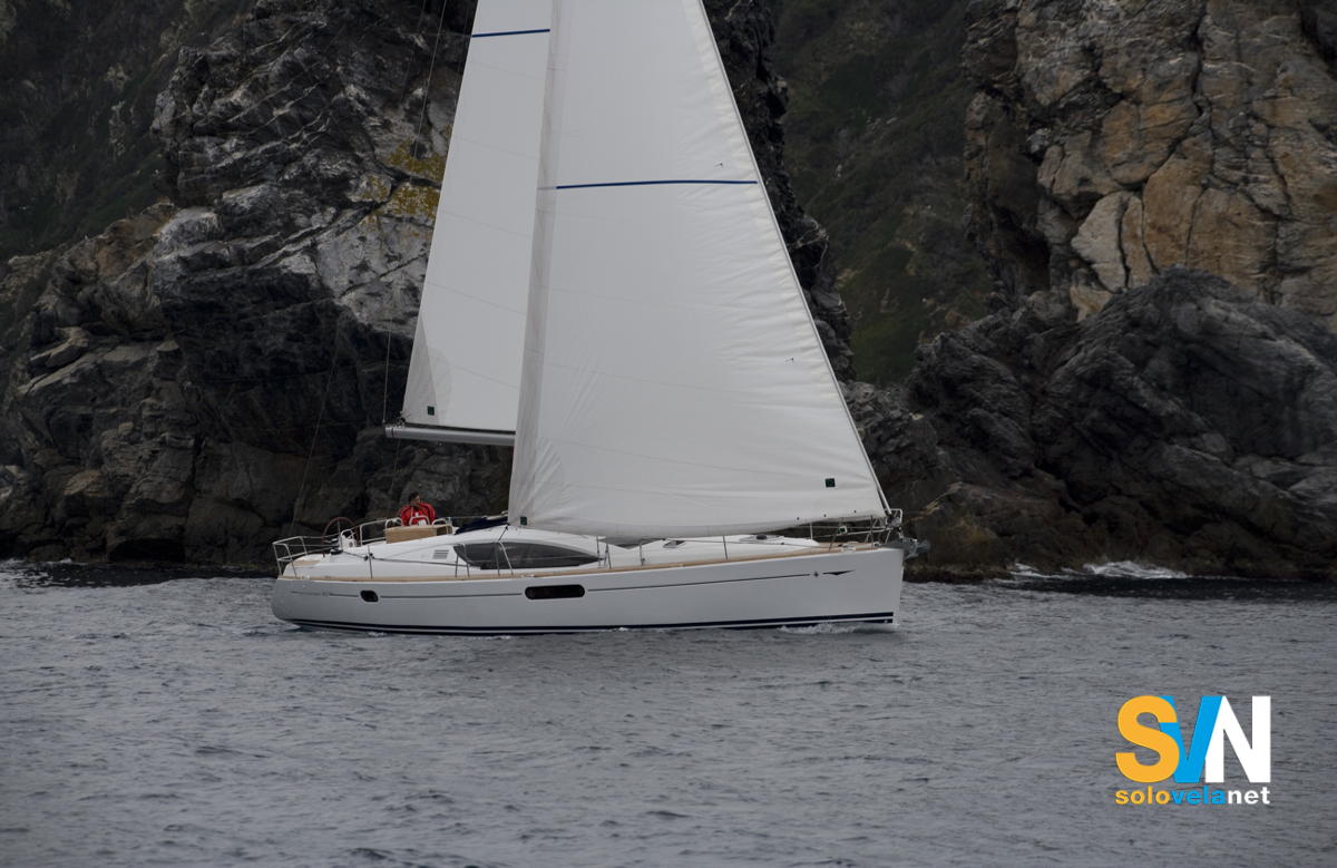 Il Sun Odyssey 45 DS in navigazione