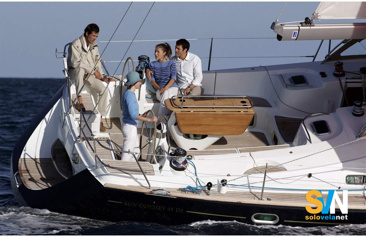 Il pozzetto del Sun Odyssey 49 DS