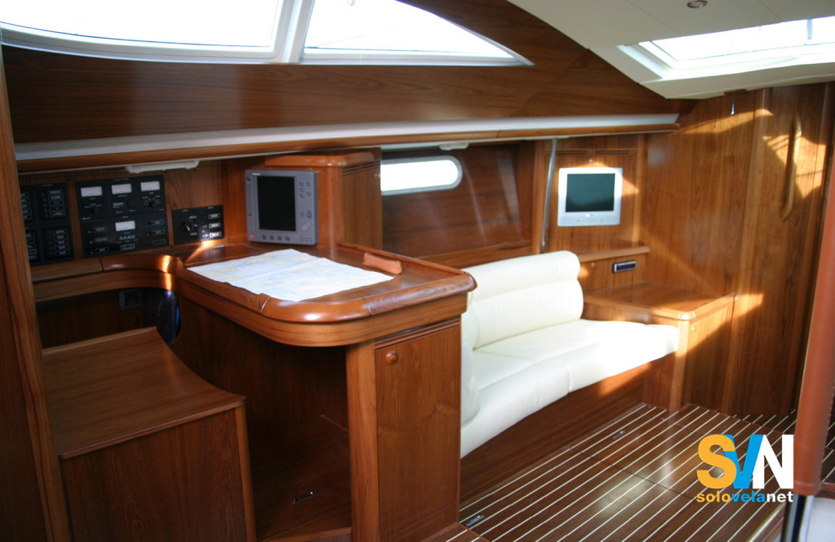 Il carteggio del Sun Odyssey 49 DS