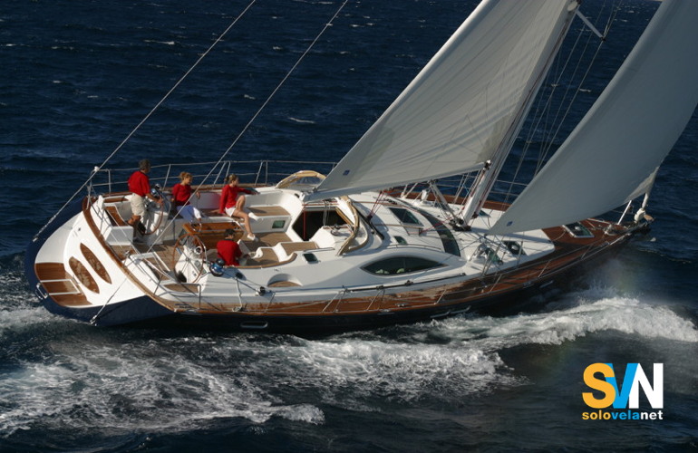 Il Sun Odyssey 54 DS in navigazione