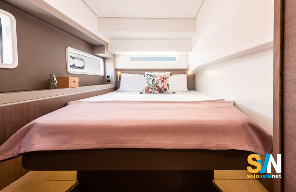 Una delle cabine del Bali 4.2