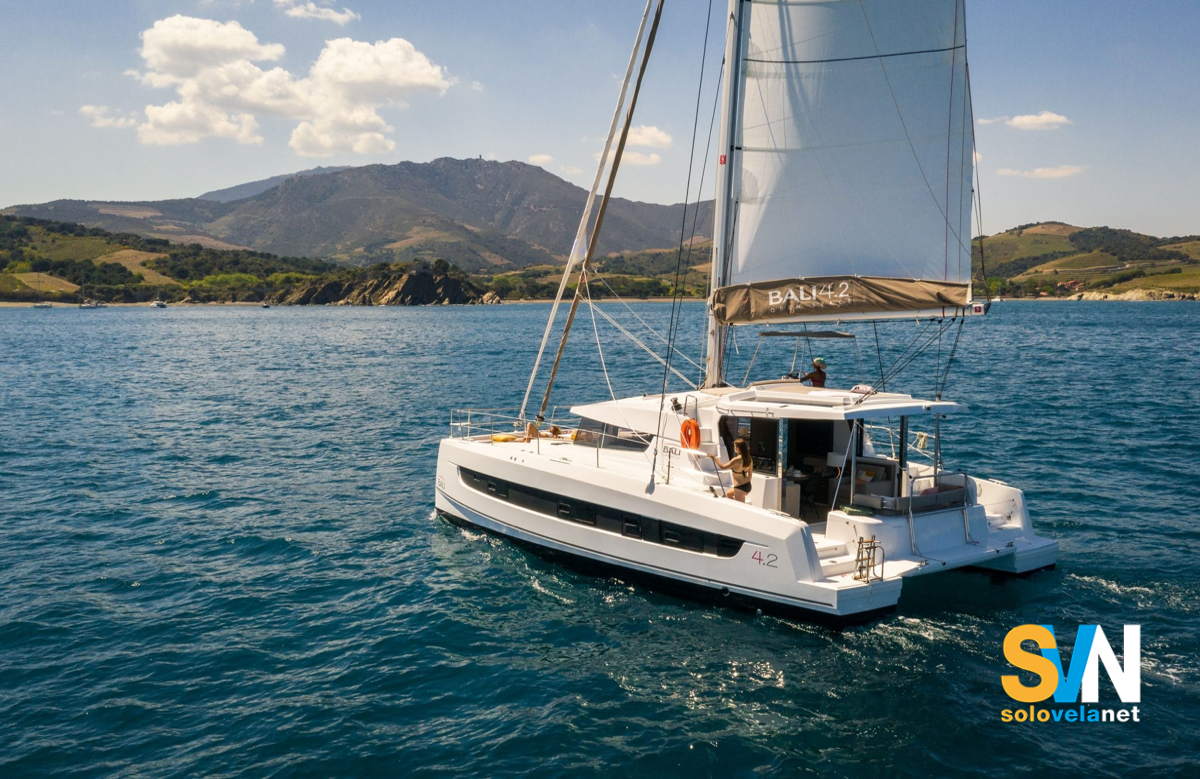 Il Bali 4.2 in navigazione