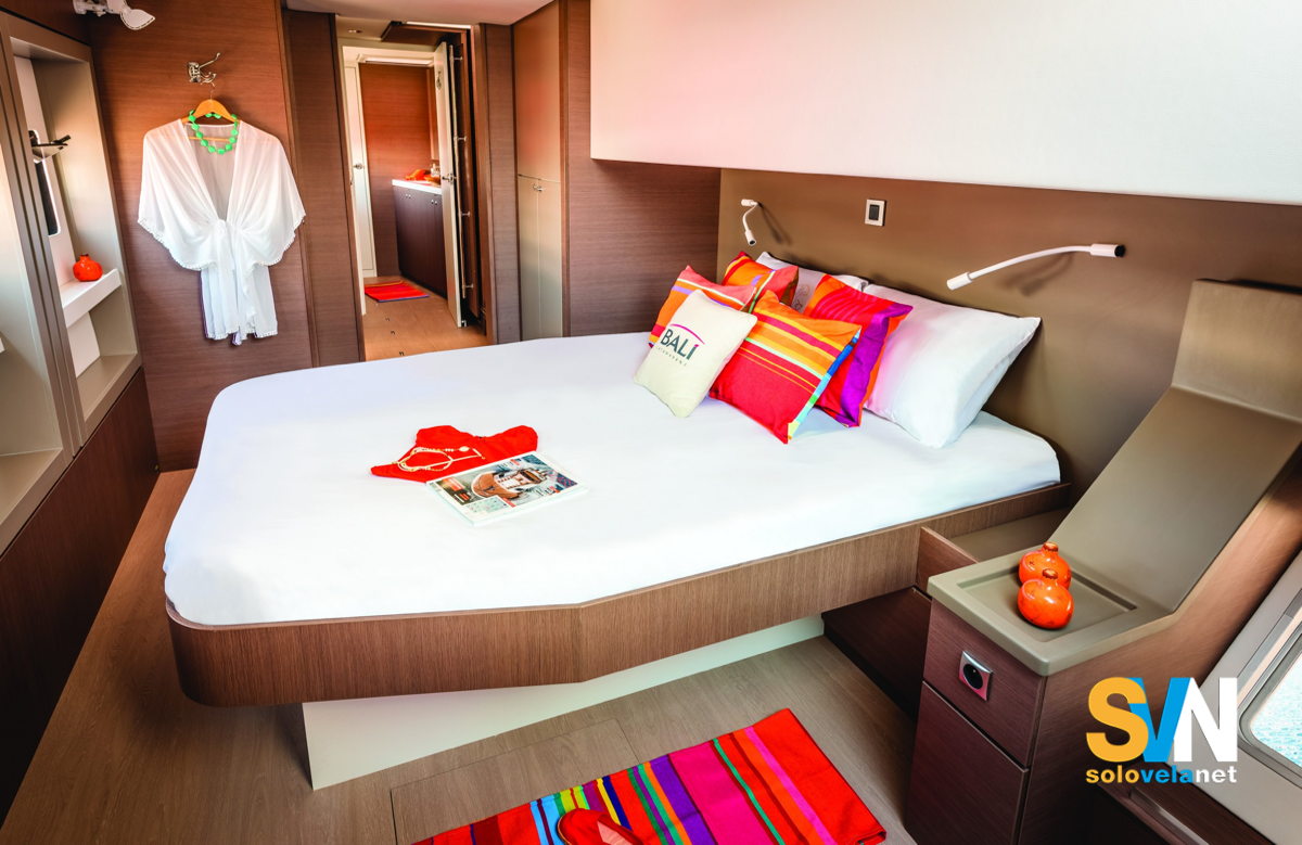 Una delle cabine del Bali 4.8
