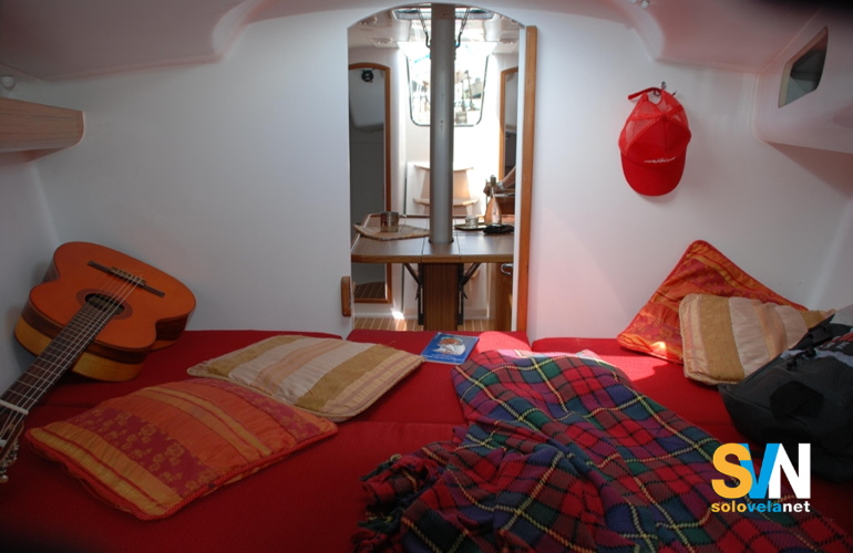 La cabina di prua del Bonin 31