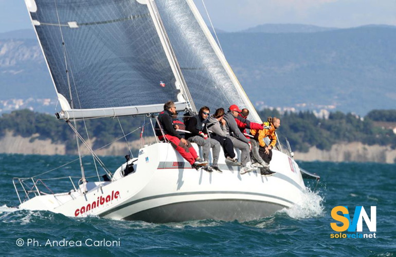 Il Bonin 358 in navigazione