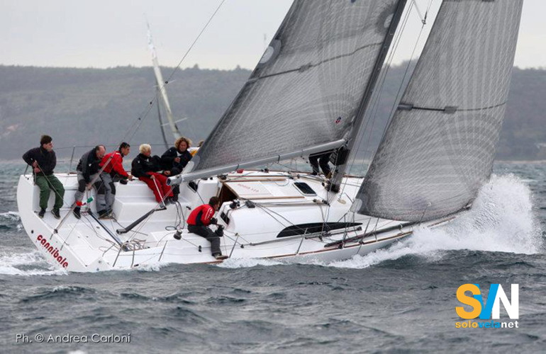 Il Bonin 358 in navigazione