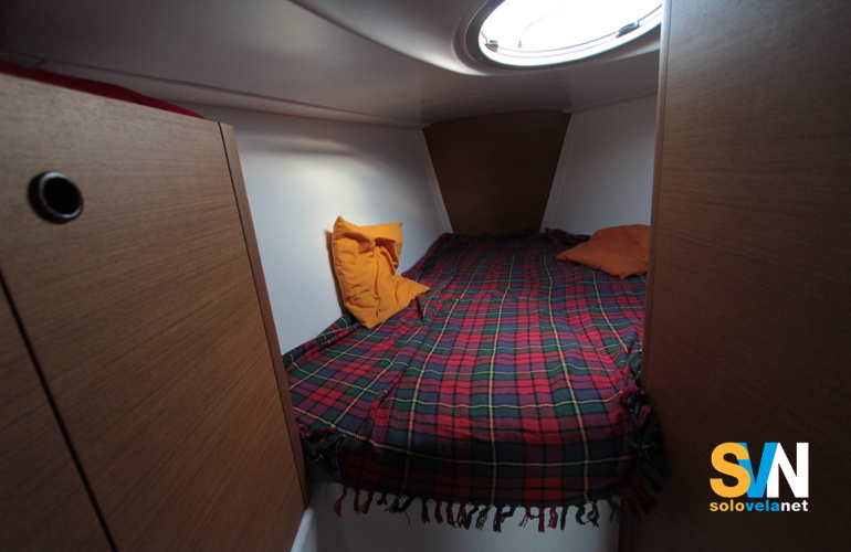 La cabina di prua del Bonin 358