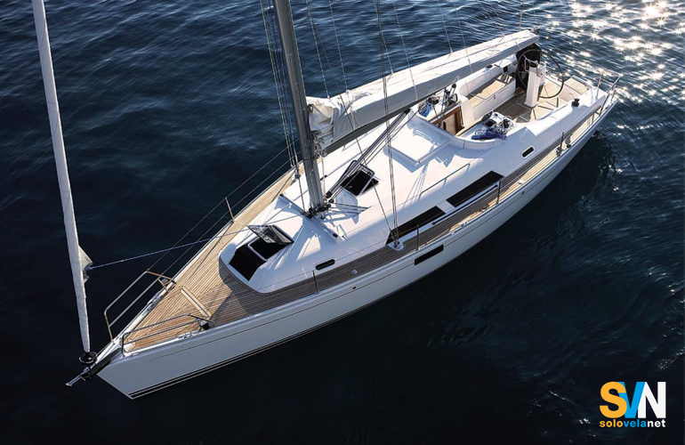 Hanse 370 alla fonda
