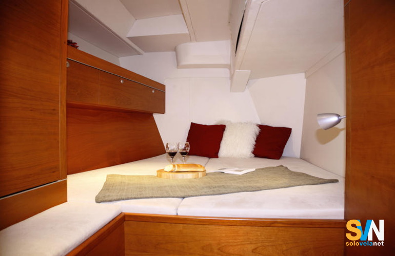 Una delle cabine di poppa